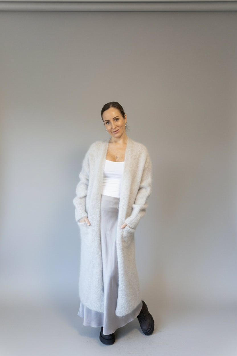 Mohair Mantel - cloudline Mohair