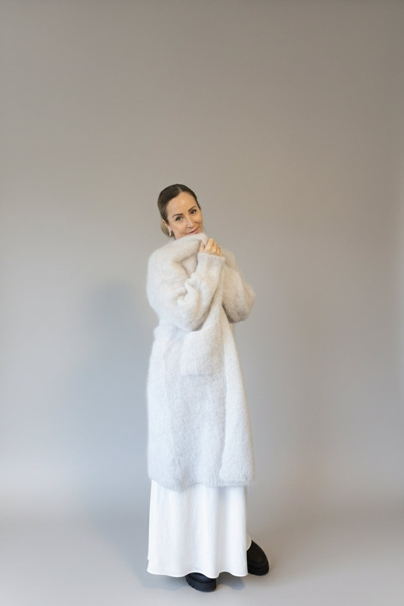 Mohair Mantel - cloudline Mohair