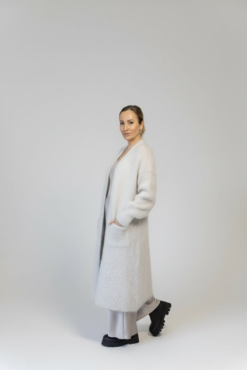Mohair Mantel - cloudline Mohair