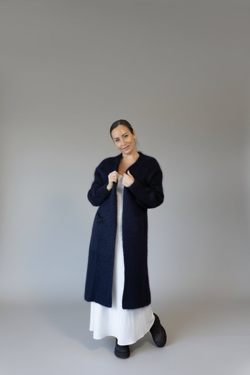 Mohair Mantel - cloudline Mohair