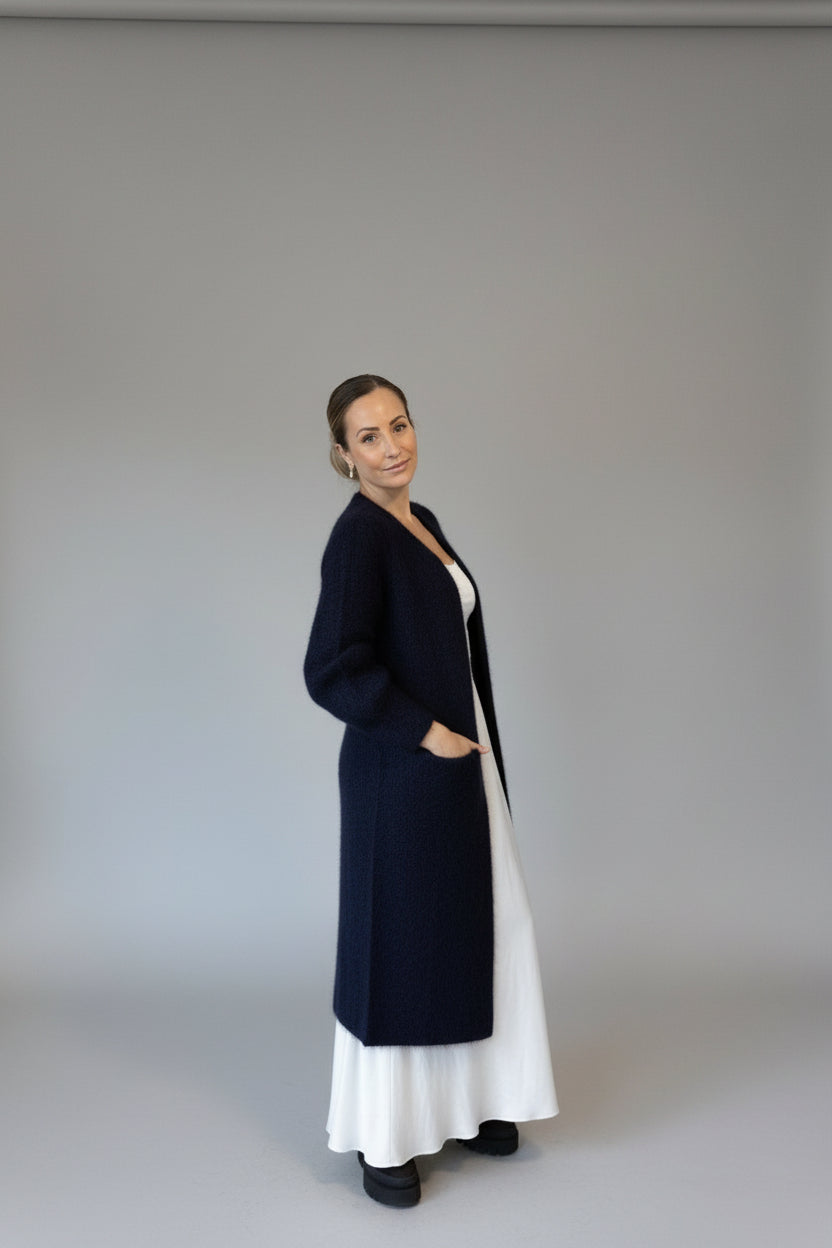 Mohair Mantel - cloudline Mohair