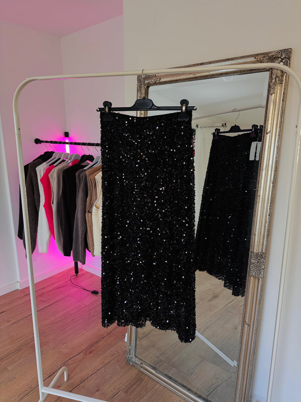 Paillettenrock - Midnight glow