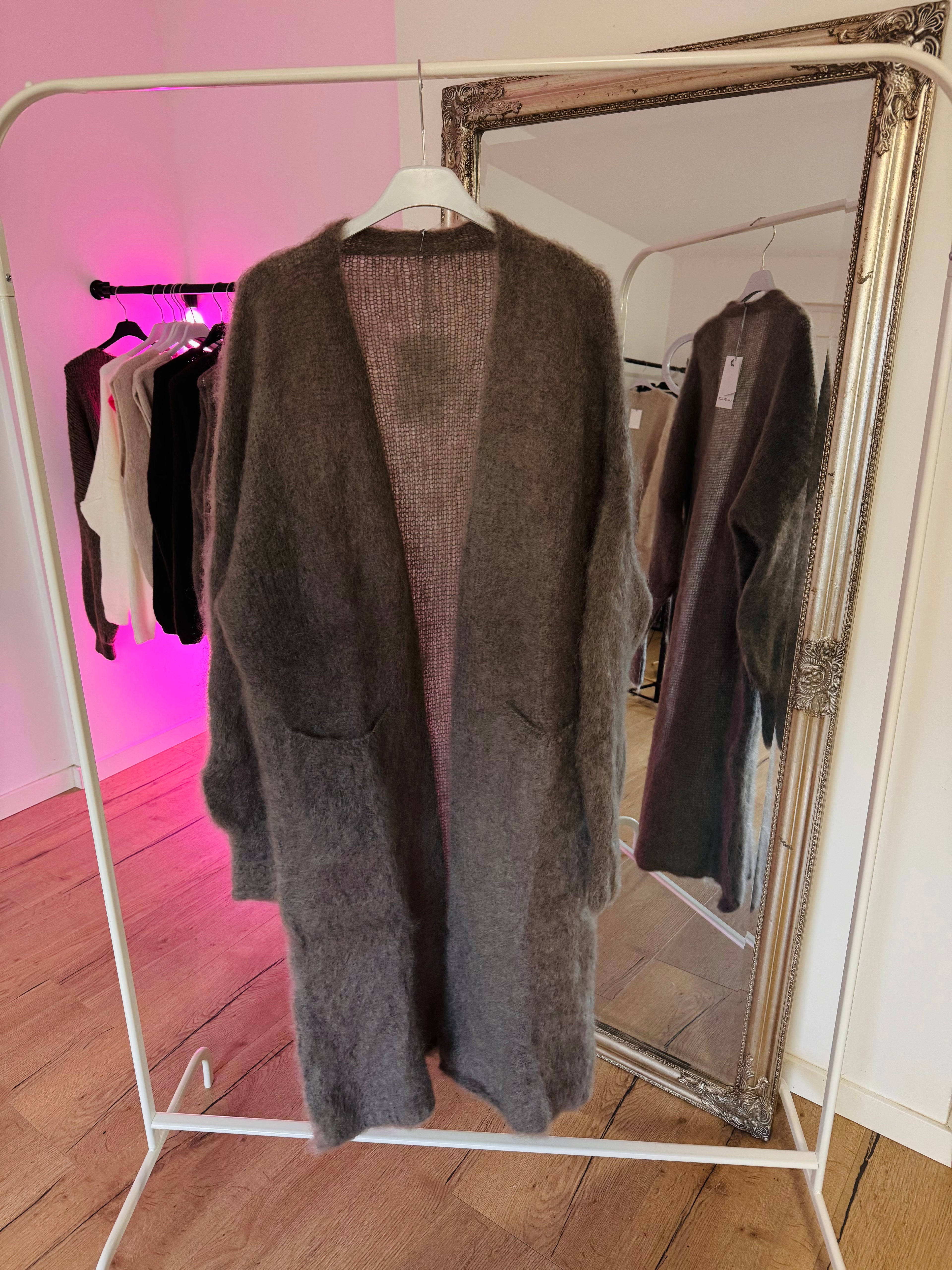 Mohair Mantel - cloudline Mohair