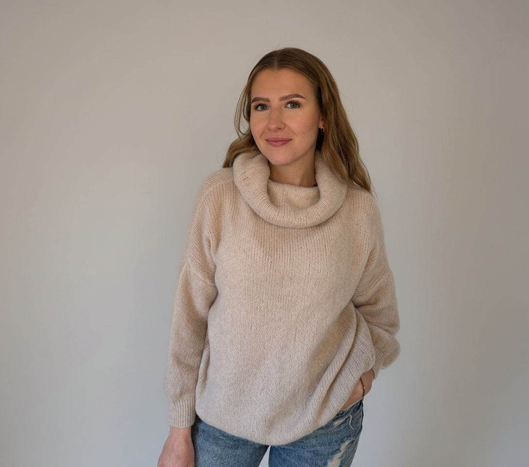 Rollkragenpullover - Wooly hug