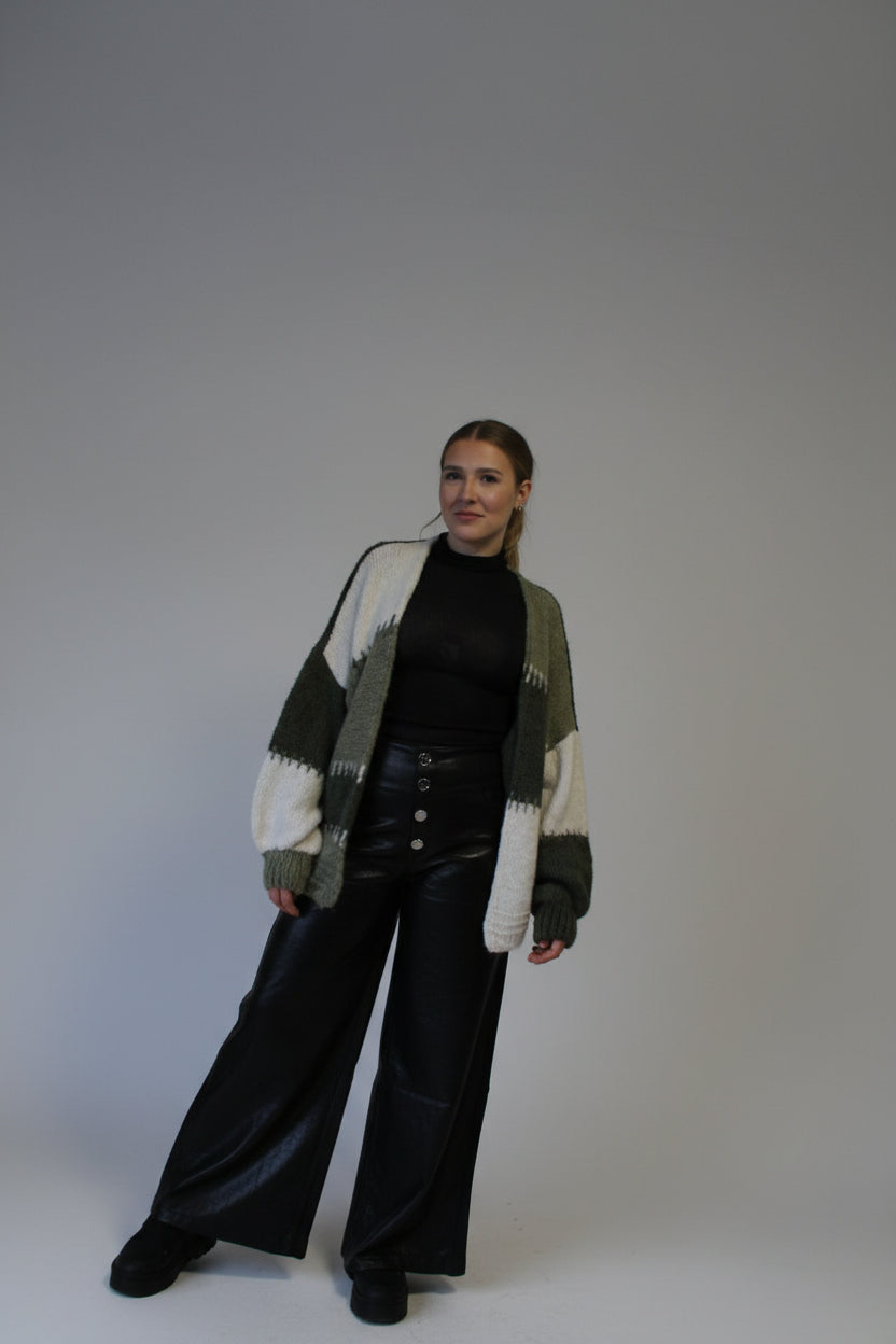 A.M.N Color Splash Cardigan